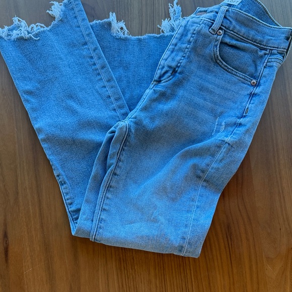 LOFT High Waist Flare Crop - Picture 3 of 5